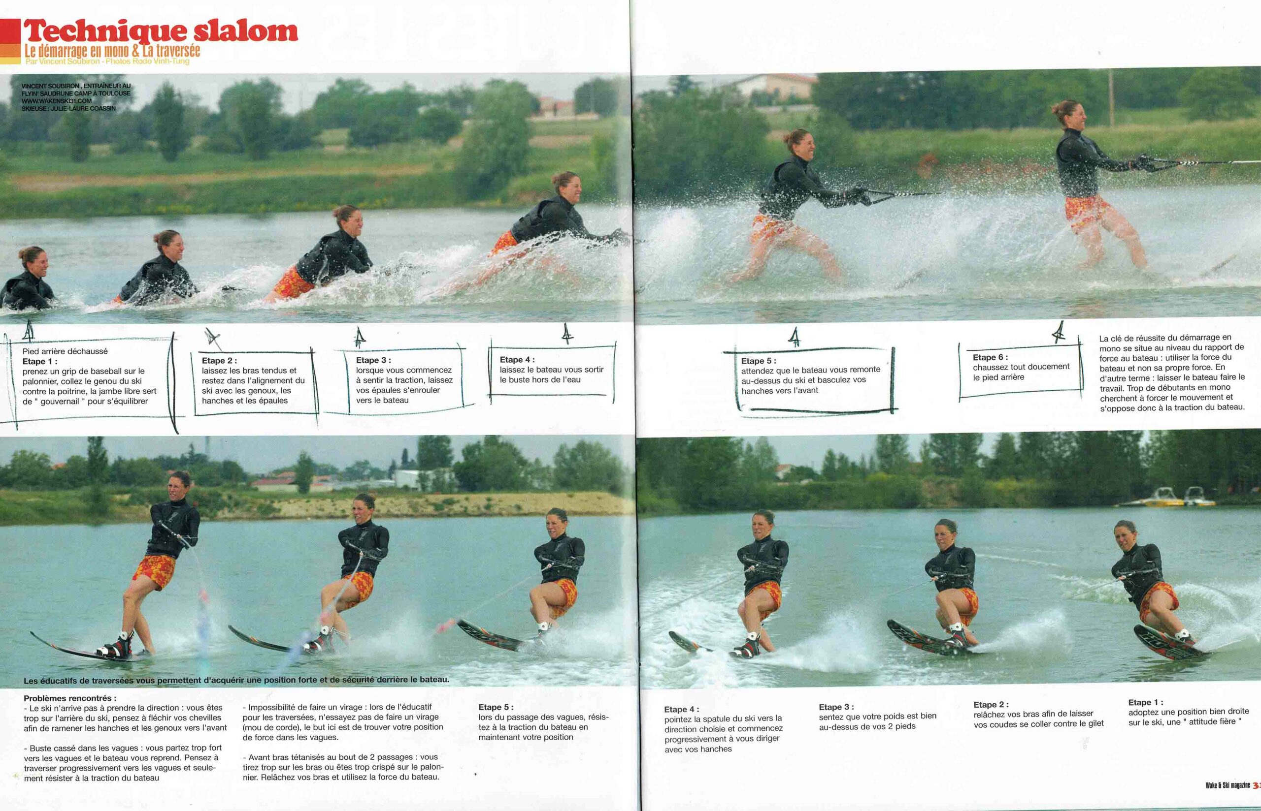 Les conseils pour mieux sortir de l’eau